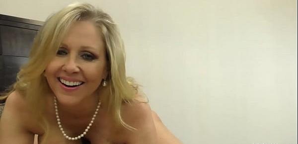  Potty Mouth Cougar Julia Ann Gives You The Ultimate Dick Milking POV!